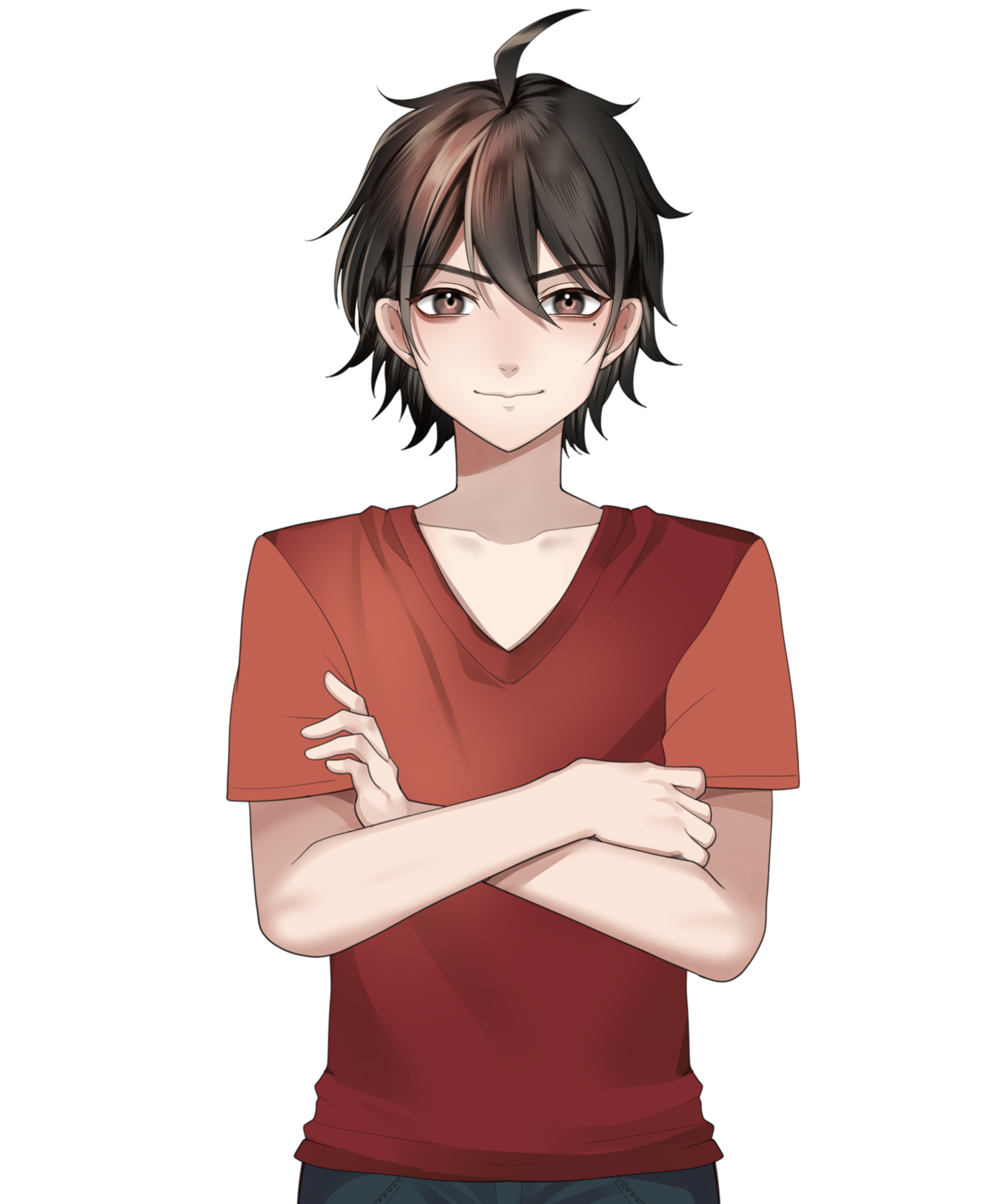 An image of the character Gabriel from the visual novel The Many Deaths of Lily Kosen