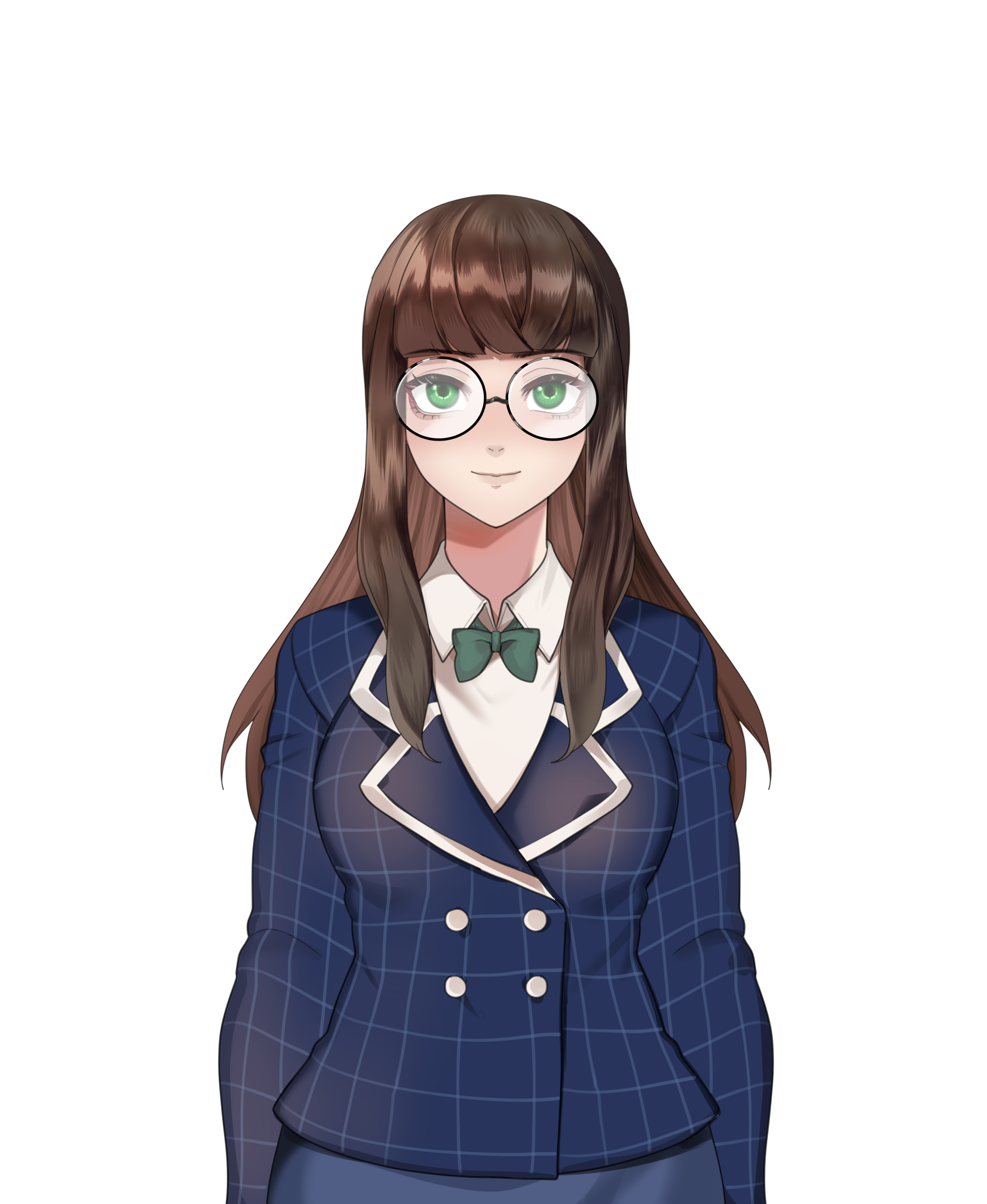 An image of the character Hannah from the visual novel The Many Deaths of Lily Kosen