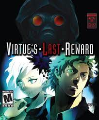 The cover to Virtue's Last Reward, one of the best visual novels created